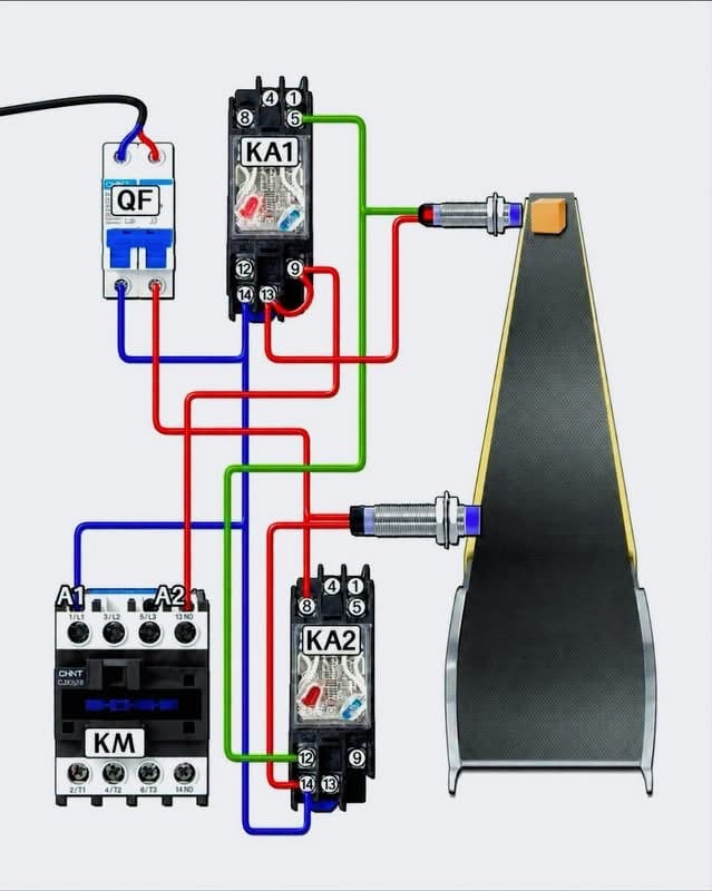conveyor-belt-dual-proximity-sensor-relay-contactor-wiring-diagram